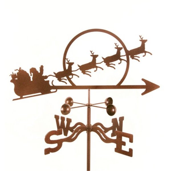 Classic Accessories Santa with Sleigh Weathervane - Roof Mount VE767983